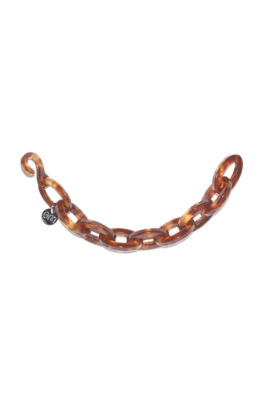 Bianca Mavrick Jewellery Chain Link Bracelet Arc Shaped Torti