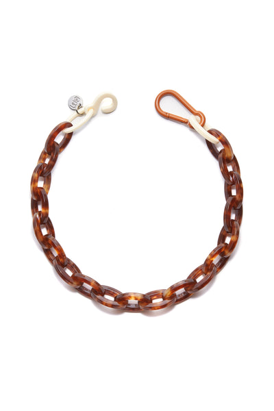 Bianca Mavrick Jewellery Tortoiseshell Torti Chain Link Necklace 