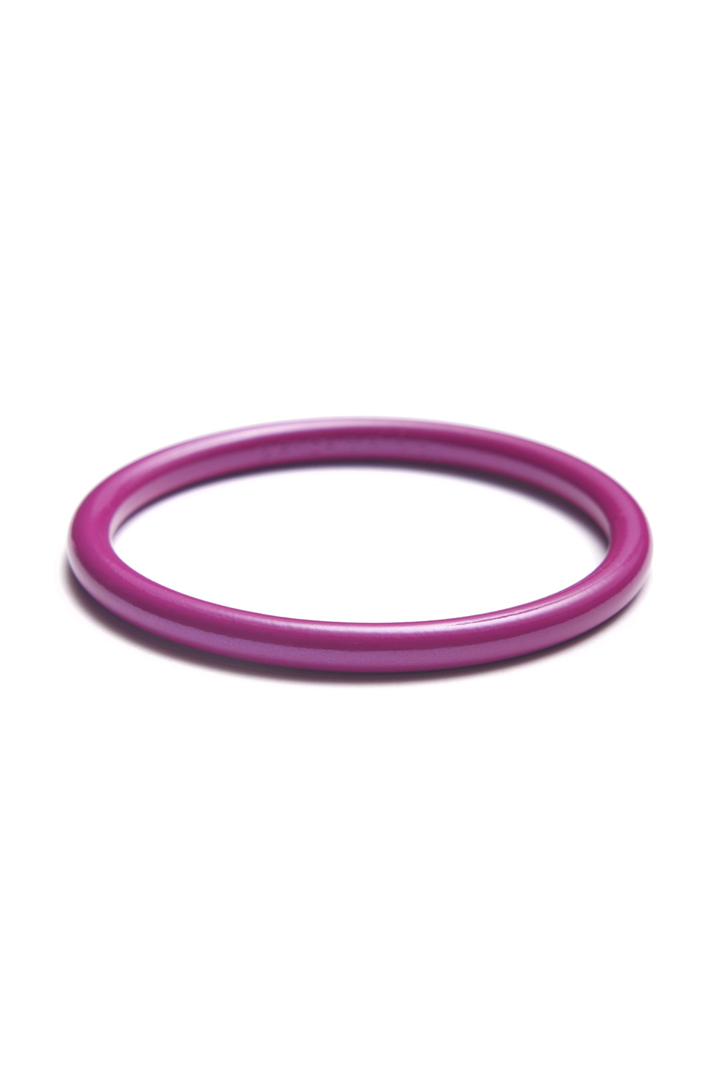 Bianca Mavrick Colore Bangle in Magental Side View