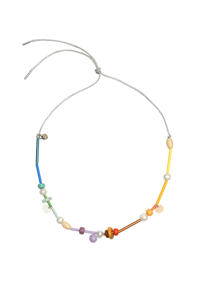 Bianca Mavrick Jewellery Rainbow Enamel Necklace