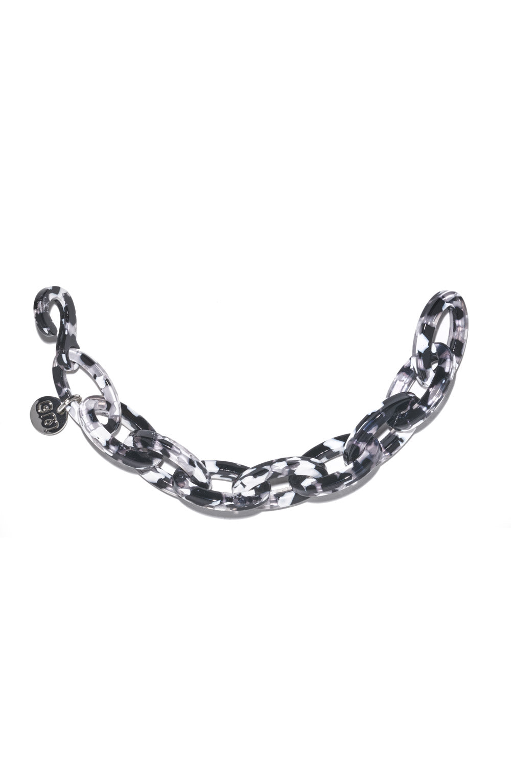 Bianca Mavrick Jewellery Chain Link Bracelet Arc Shaped Static
